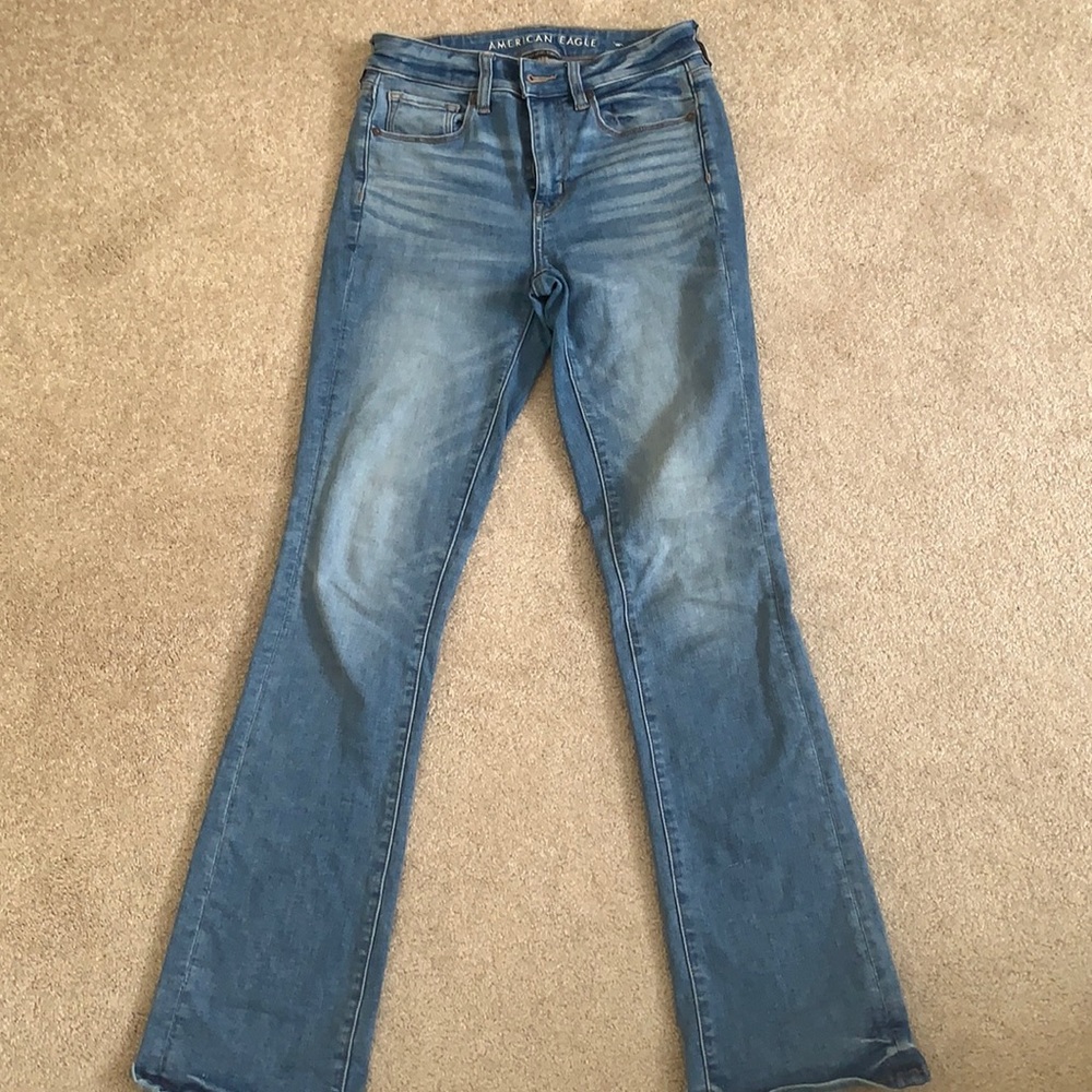 American Eagle Hi rise skinny kick